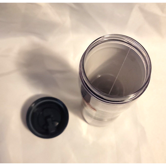 Kohl's SNS Thermals Leak Proof Tumbler Blue Doves Moon Stars Christmas Holiday - Picture 5 of 5